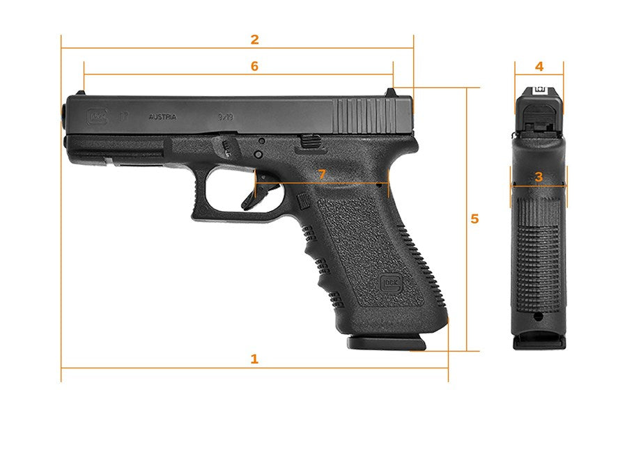 Glock 17 Gen3 9mm 4.49'' 10-Rd Pistol